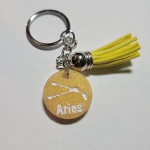 Aries keychain